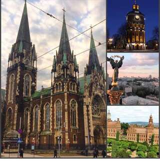 Апартаменты Goldstar Львов Апартаменты с 2 спальнями-64